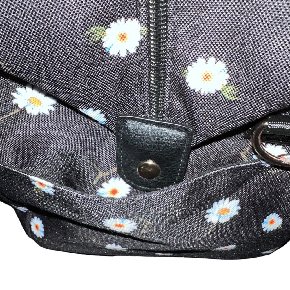 🌟NWT🌟 Alice + Olivia by Stacey Bendet Daisy Floral Duffle Bag Weekender - Picture 12 of 16